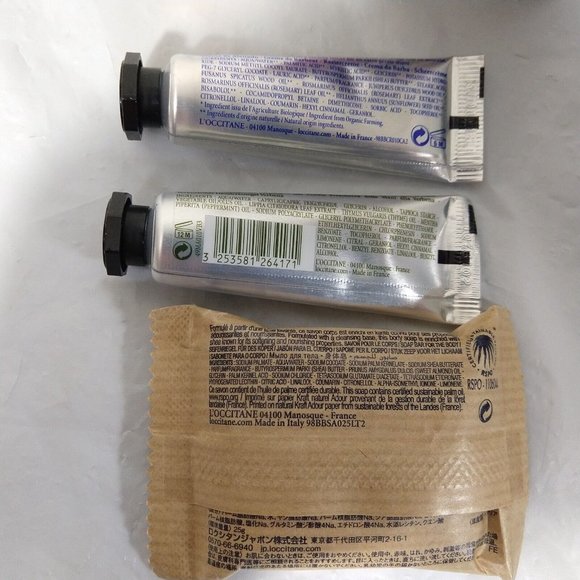 L'Occitane Men's 3 Pieces Cade Gift Set Ornament NIB - Picture 3 of 5